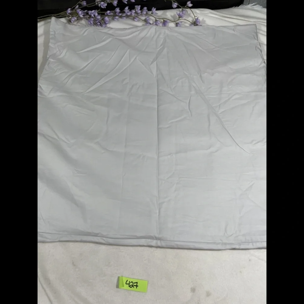 NIB Hotel Collection Bedford Geo Embroidered (1)‎ Euro Pillow Sham